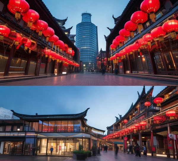 下元商贸城,经典案例中的现代革新 下元商贸城,经典案例中的现代革新